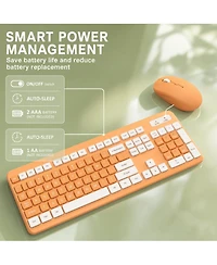 Lofree 2.4G Wireless Mouse 3 Dpi Adjustable Dual System Auto Power Saving