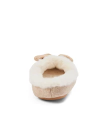 Dearfoams Women's Josie Knit Clog Slipper with Bow