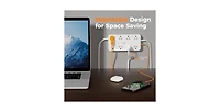 Tessan Power Strip with Usb Charging with 6FT, 8 Outlets, 1 Usb C for Home, Office and Travel
