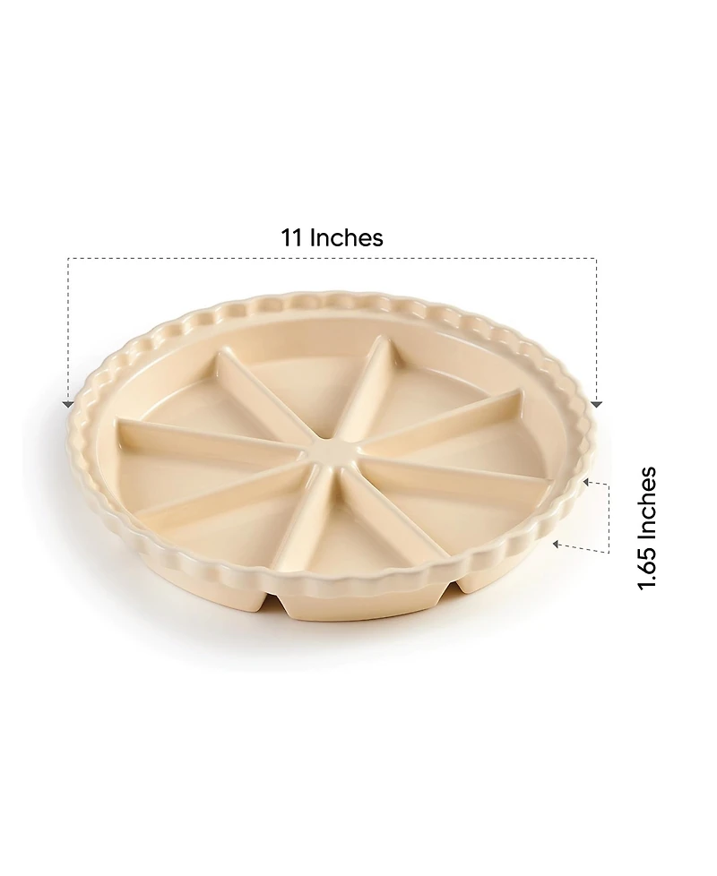 King Arthur Baking Company 11" Ceramic Scone Pan