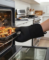 Cat Cora Heavyweight Cotton Oven Mitts, Set of 2