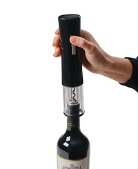 Hic Bar Automatic One-Touch 9.3" Wine Opener with Clip-On Foil Cutter