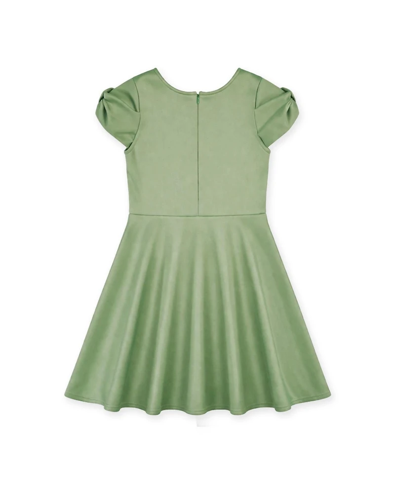 Florence Eiseman Big Girls (7-14) Scuba Knit Dress with Bow