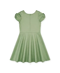 Florence Eiseman Big Girls (7-14) Scuba Knit Dress with Bow