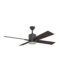 52" Craftmade Teana Espresso Led Ceiling Fan with Wall Control