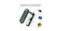 Tessan Power Strip with Usb Charging with 50 Feet, 4 Outlets, 1250W for Home, Office and Travel