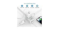 Tessan Wall Outlet Extender with 5 feet, 1 Usb C, 1250 Watts for Home, Office and Travel
