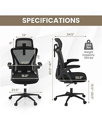 Sugift Ergonomic Mesh Office Chair with Adjustable Lumbar Support