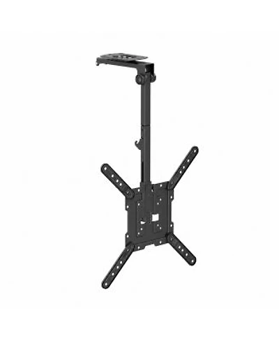 Lofree Flip Down Tv Monitor Roof Ceiling Swivel Mount Height Adjustable 23 To 55 Inch