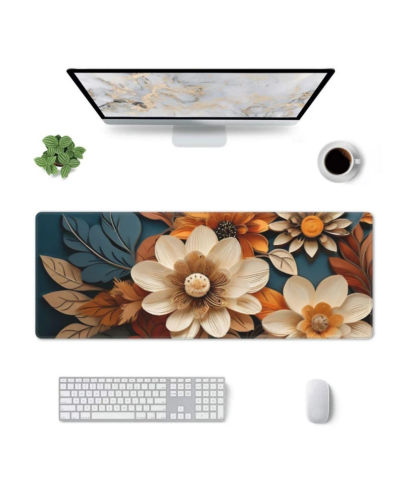 Lofree Extended Large Gaming Non-Slip Rubber Base Mouse Pad for All Standard Mice and Keyboards