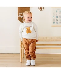 Sweet Wink Little Boys Cozy Teddy Sweatshirt