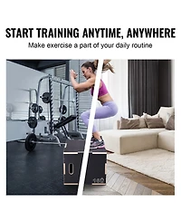 Vevor // Inch 3 in 1 Plyometric Jump Box Fitness Exercise Plyo Box Wooden