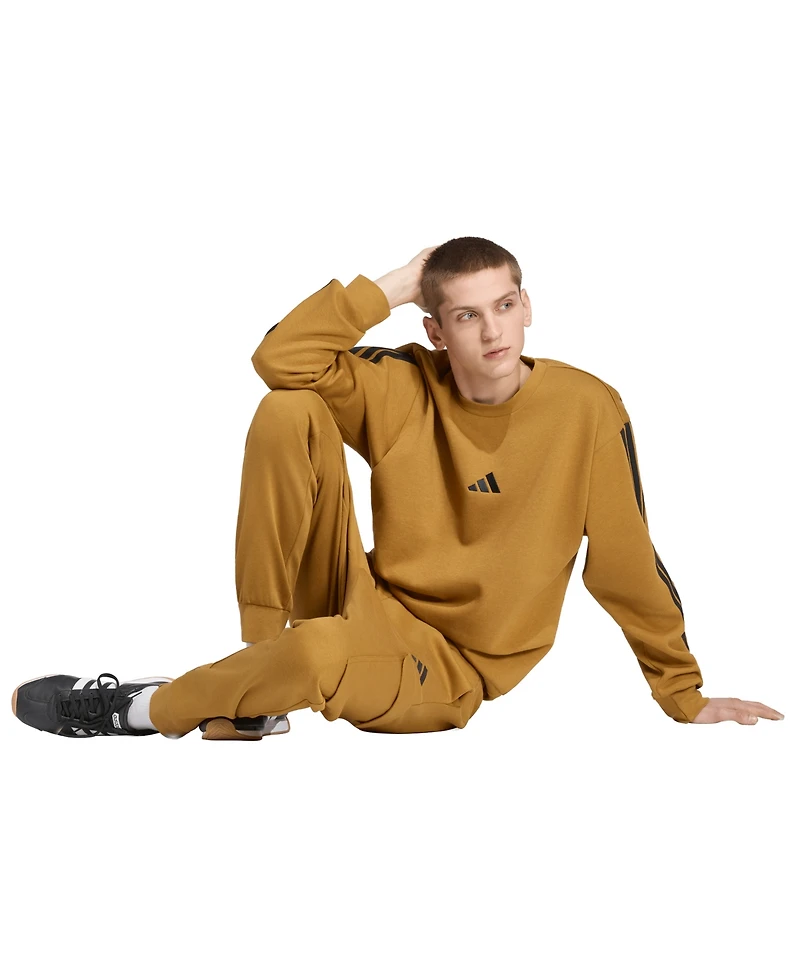 adidas Men's Essentials French Club Fleece Cargo Pants