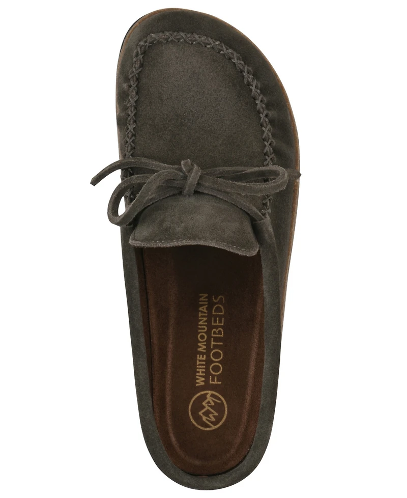 White Mountain Women's Bayhead Footbed Slip-On Clogs