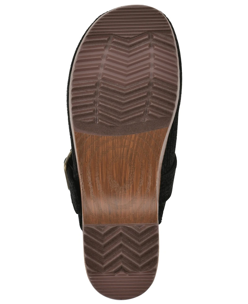 White Mountain Women's Bistros Platform Mule Clogs