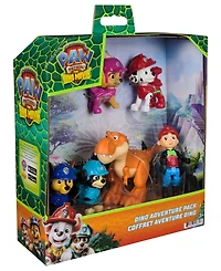 Paw Patrol Dino Adventure 6-Pack Action Figures, Ages 3+