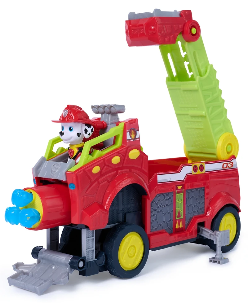 Paw Patrol Rise Roll Dino Hidden Water Launcher Extendable Rescue Ladder Vehicle Set