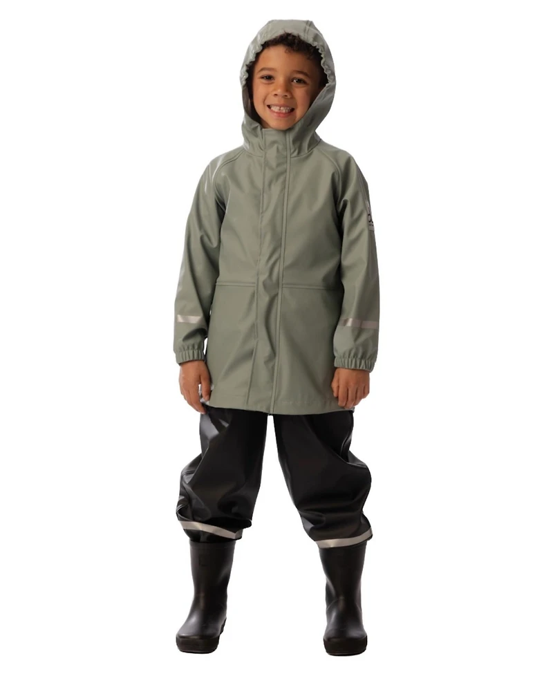 Deux par Toddler Unisex (2T-5T) Rain Overalls