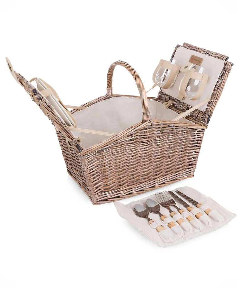 Picnic Time Piccadilly 8-Piece Picnic Basket Set