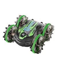 Contixo AV1 Amphibious 4WD Rc Stunt Car with Led Lights, Auto Demo and Usb-c Battery, Ages 6+