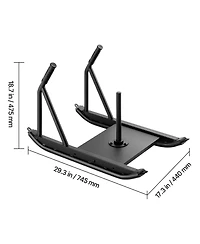 Hongge Dual-Mode Push and Drag Power Sled Q235 Steel with Handle for Speed and Strength Conditioning