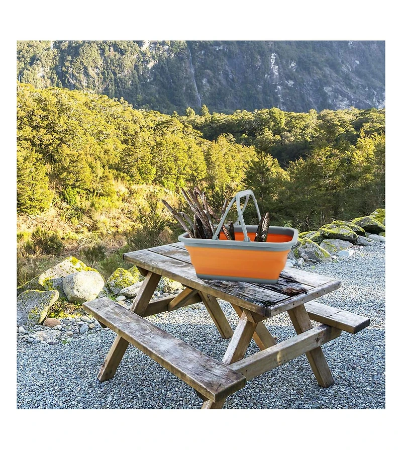 Piscifun 2 Pack Collapsible Sink Wash Basin For Camping Hiking Home Use