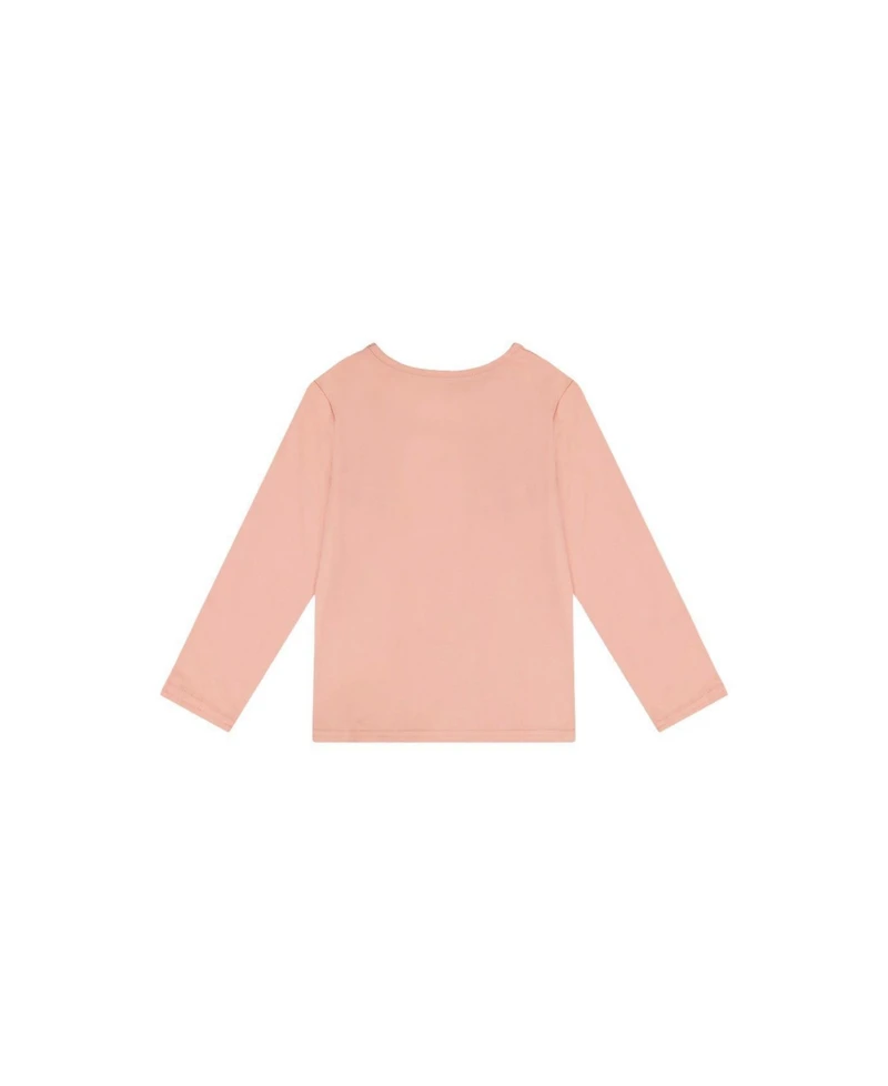 Deux par Little and Big Girl 6-12 Long Sleeve Cotton T-Shirt