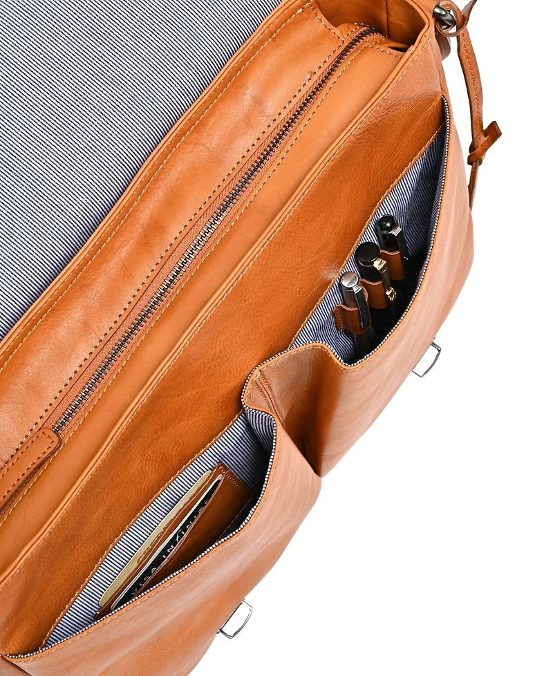 Old Trend Women's Genuine Leather Moonlight Messenger Bag