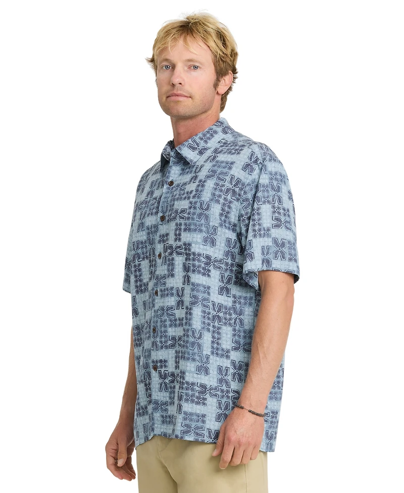 Quiksilver Waterman Men's Regular-Fit Print Shirt