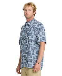 Quiksilver Waterman Men's Regular-Fit Print Shirt