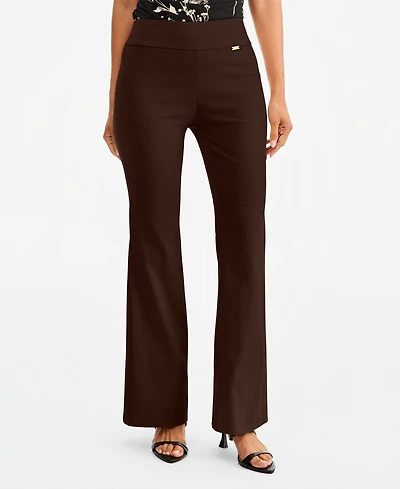 I.n.c. International Concepts Women's Flared-Leg Pull-On Pants, Exclusively at Macy's