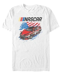Fifth Sun Men's Nascar Flag Racer Graphic T-Shirt