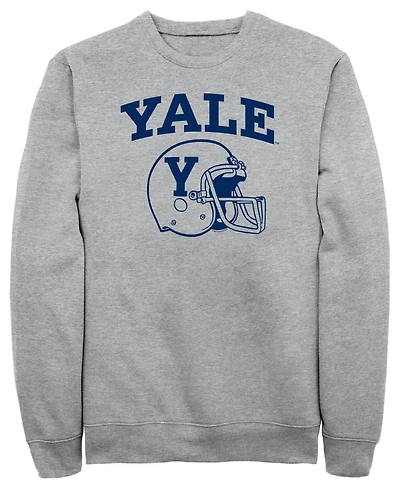 Fifth Sun Men's Yale Football Helmet Graphic Crewneck Sweatshirt