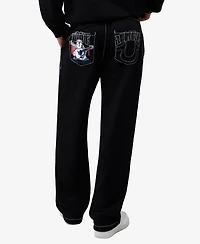 True Religion Men's Logo Big T Sweatpants