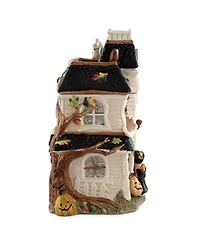 Fitz and Floyd Halloween Haunted House Cookie Jar