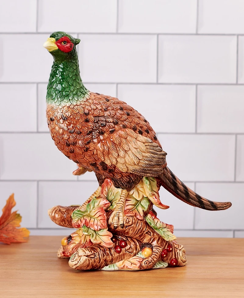 Fitz and Floyd Fall Harvest Pheasant Figurine