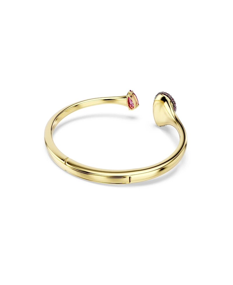 Swarovski Gold-Tone Plated Red Crystal Bracelet
