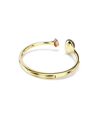 Swarovski Gold-Tone Plated Red Crystal Bracelet