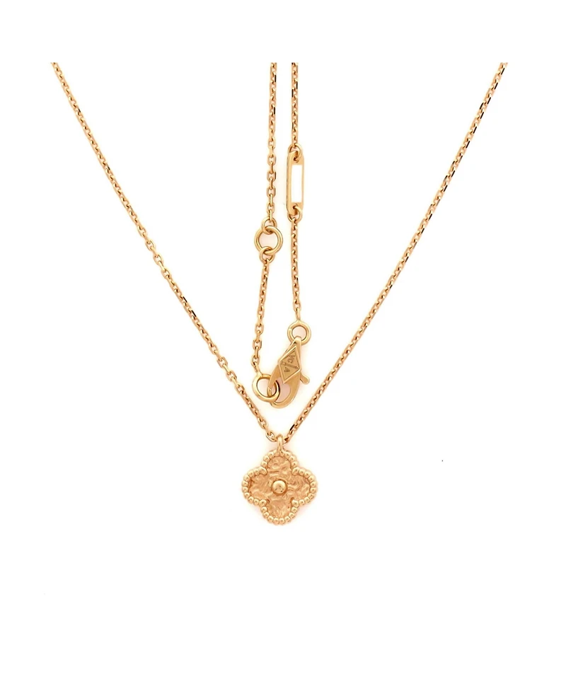Pre-Owned Van Cleef and Arpels Sweet Alhambra Pendant Necklace