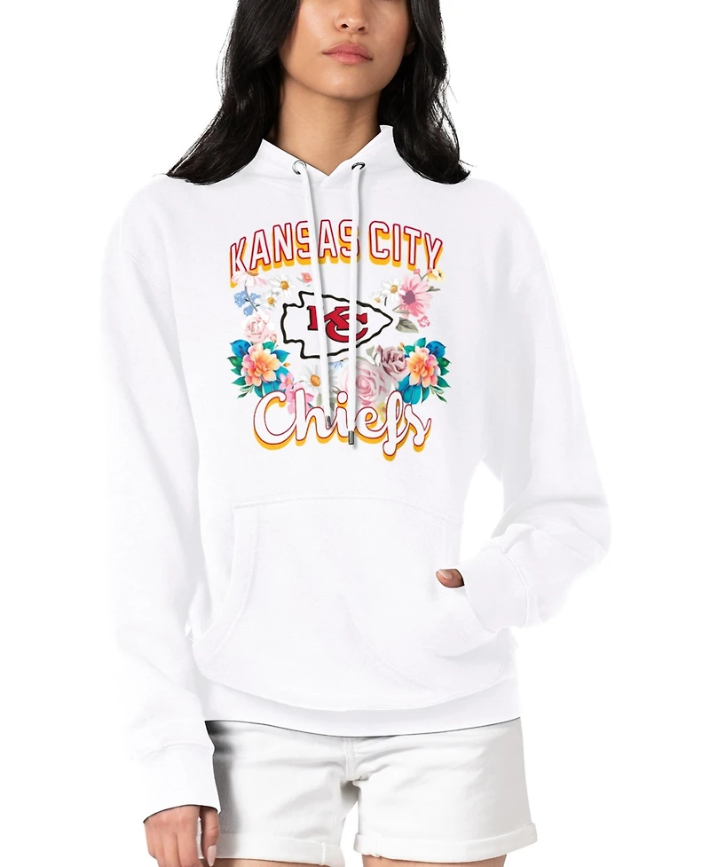 G-iii 4Her by Carl Banks Women's Kansas City Chiefs Fleece Graphic Hoodie