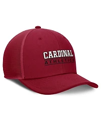 Nike Men's Cardinal Stanford Cardinal Rise Adjustable Hat