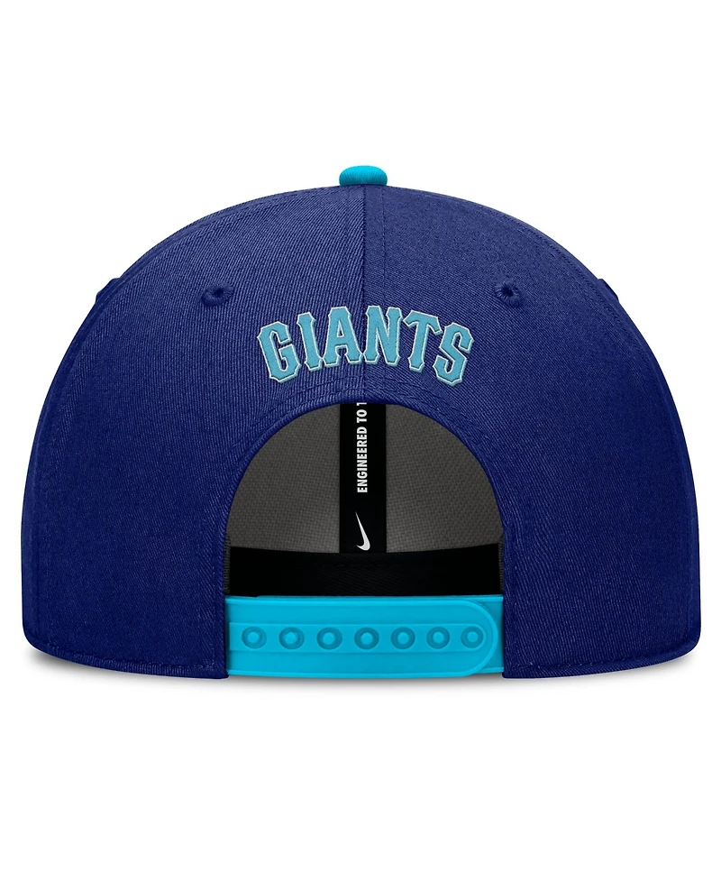 Nike Men's Royal San Francisco Giants Rise Adjustable Hat