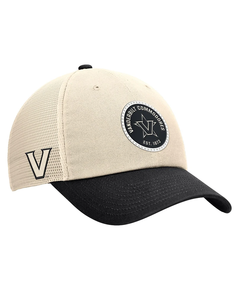Nike Men's Natural Vanderbilt Commodores Club Trucker Adjustable Hat