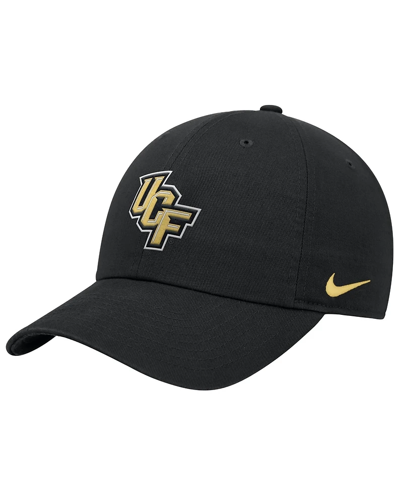 Nike Men's Black Ucf Knights 2026 Sideline Club Adjustable Hat