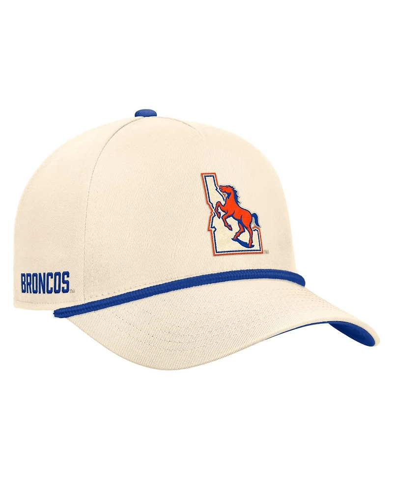Nike Men's Natural Boise State Broncos Vintage Rope Rise Adjustable Hat