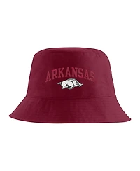 Nike Men's Cardinal Arkansas Razorbacks Apex Striped Bucket Hat