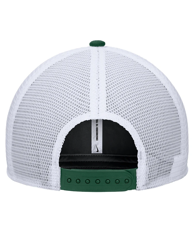 Nike Men's Green Baylor Bears Rise Adjustable Trucker Hat