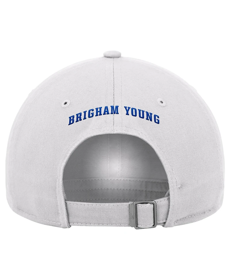Nike Men's White Byu Cougars 2026 On-Field Club Adjustable Hat