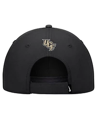 Nike Men's Black Ucf Knights 2026 Sideline Ripstop Dri-fit Adjustable Hat