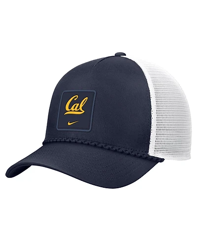 Nike Men's Navy Cal Bears 2026 On-Field Rope Adjustable Trucker Hat